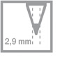Tuha pastelek Maped o průměru 2,9 mm