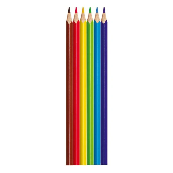Trojhranné pastelky Maped Color’Peps Star – 6 barev