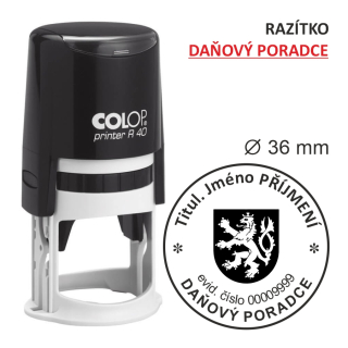 Razítko - DAŇOVÝ PORADCE